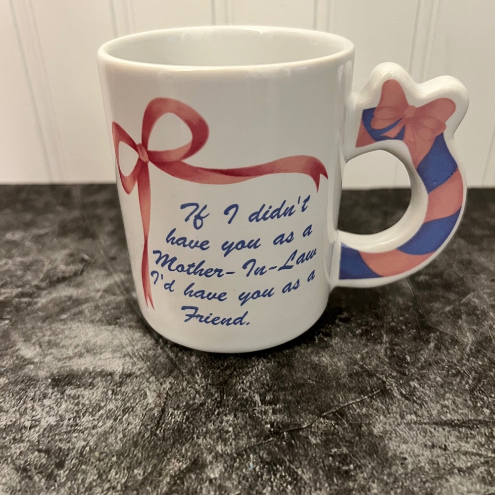 Vintage Mother In Law Coffee Tea Mug | New in Box | Cottage